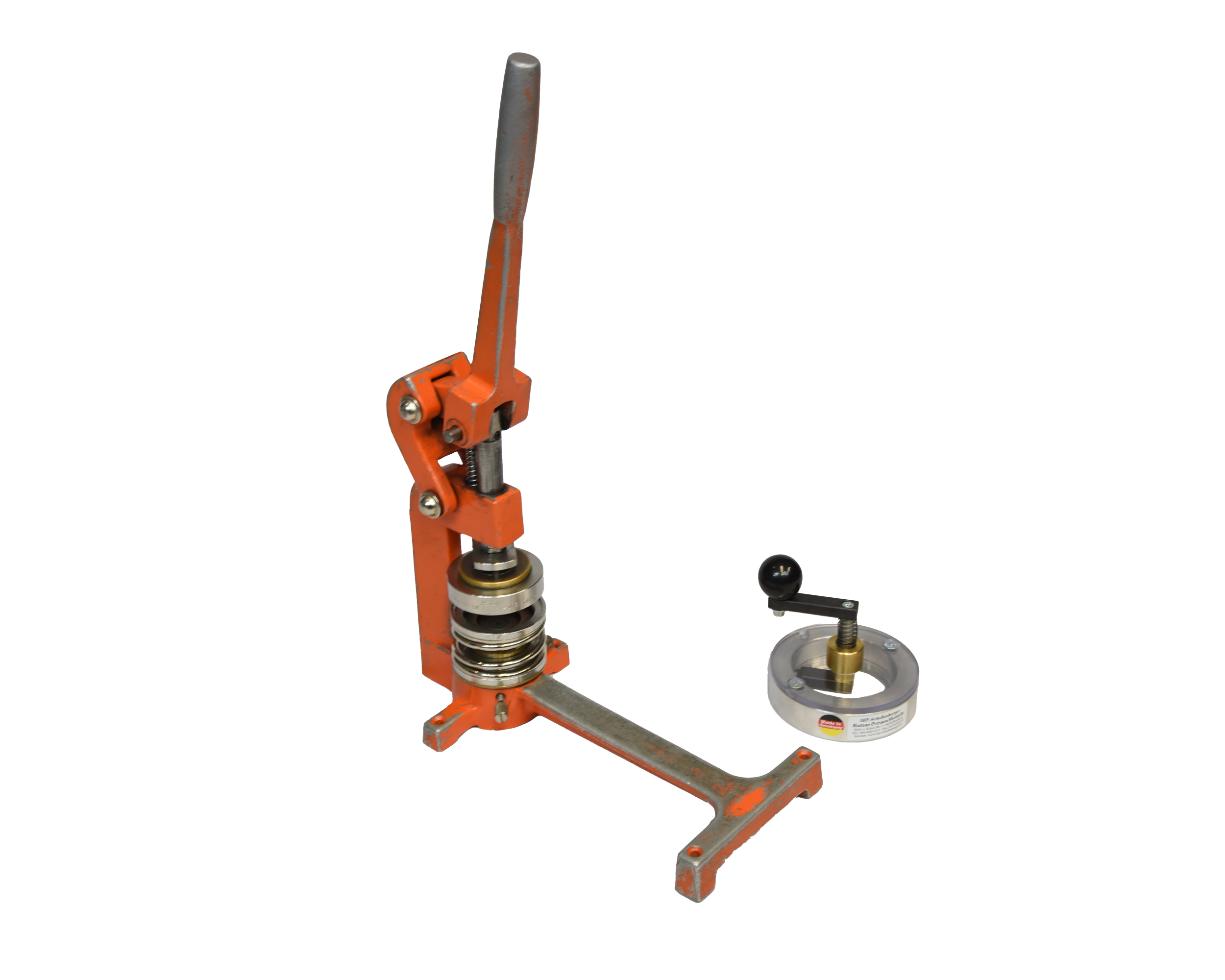 Buttonmaschine 1, Ø 55 oder 38 mm