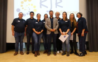 Die neu gewählte Vorstandschaft des Kreisjugendring Haßberge nach der Herbstvollversammlung 2022
