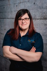 Passfoto Mitarbeiterin Tamara Gräb