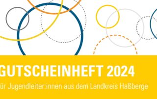 Titelbild des Juleica-Gutscheinhefts 2024