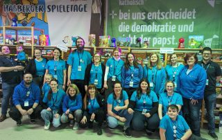 Gruppenfoto des Helferteams