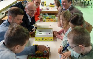 Landrat Wilhelm Schneider, Bürgermeister Dieter Möhring