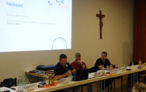 Wahlausschuss bei der Nachwahl an der Frühjahresvollversammlung 2024