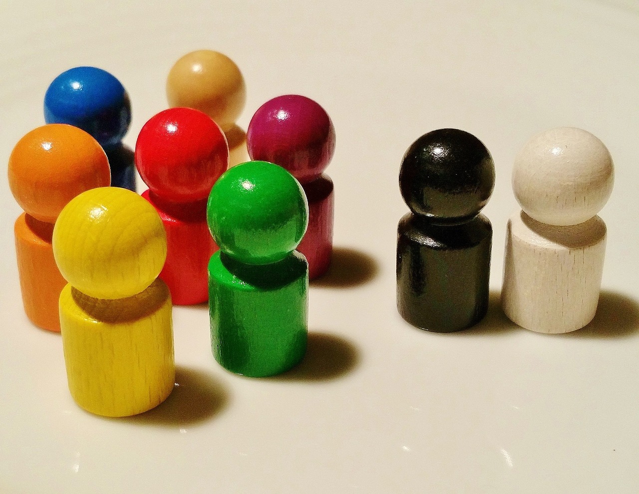 bunte Spielsteine